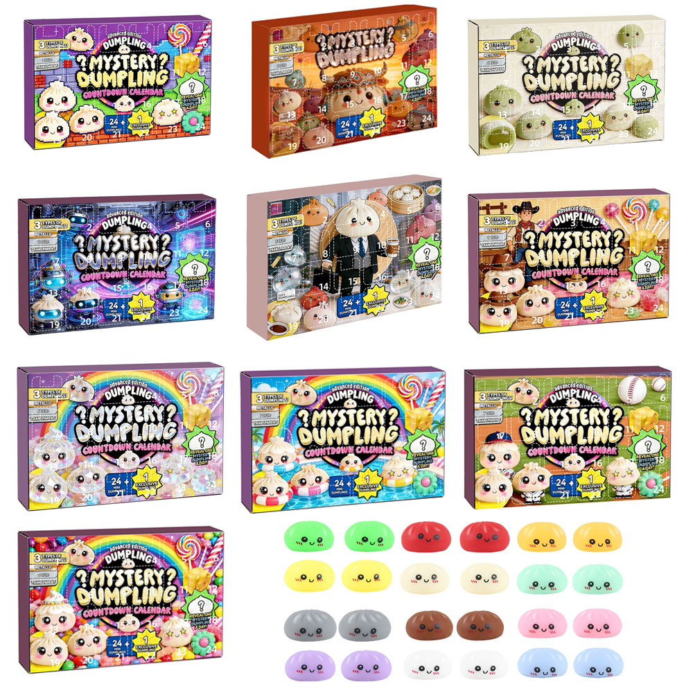 Kids Toys Box - Kotak Kejutan Pangsit Kalender Hitung Mundur