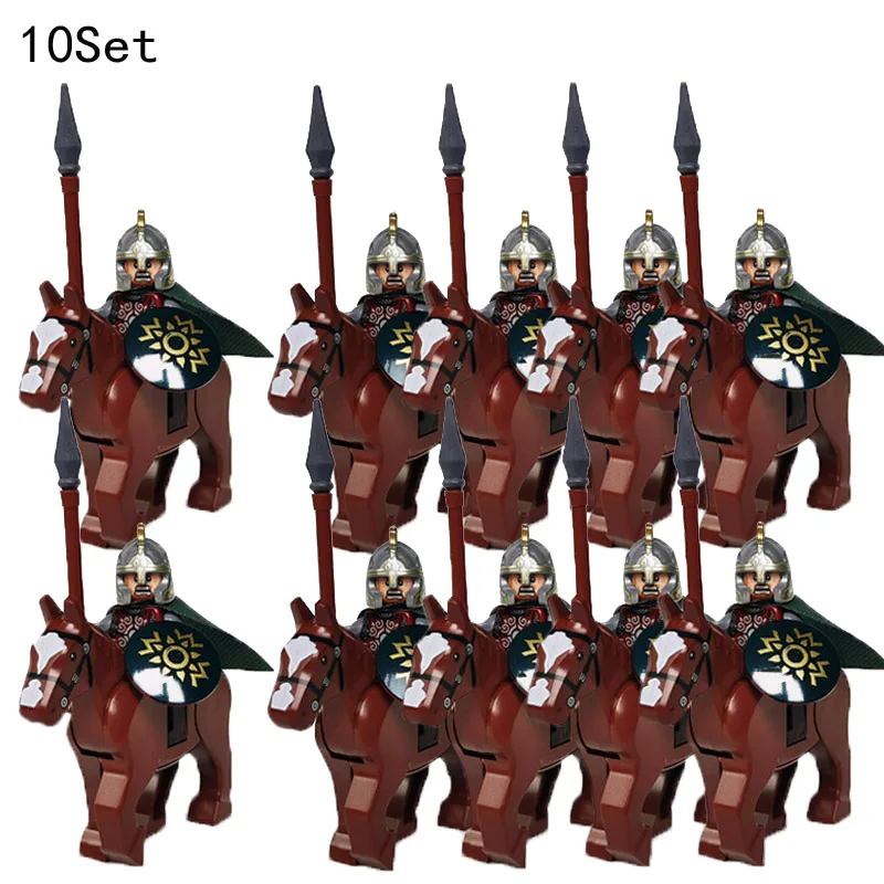 Kids Toys Under $10 - 10 Set Figur Pertempuran Ksatria Abad