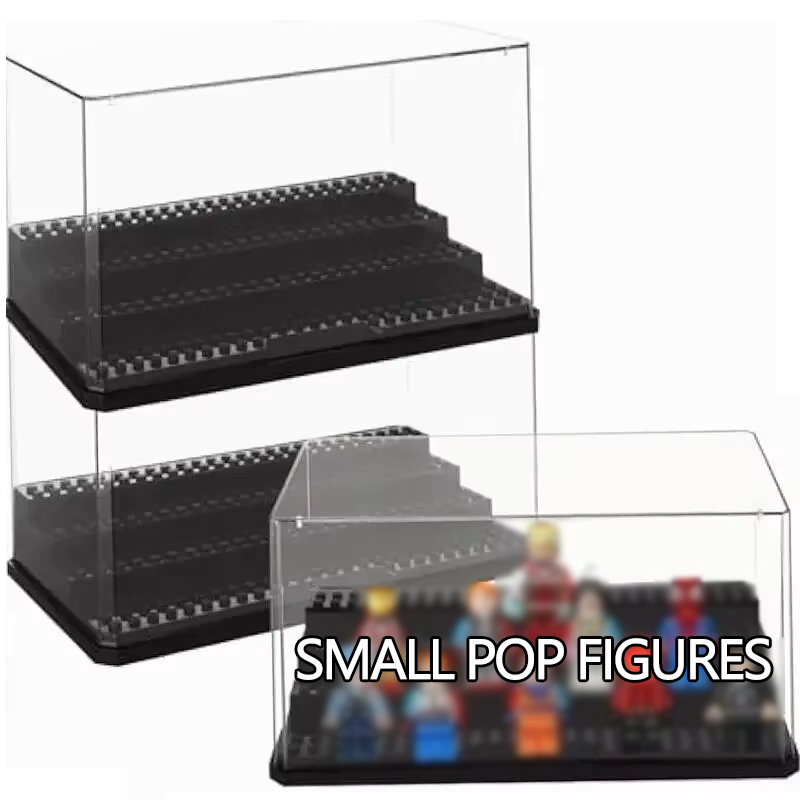 Kids Storage Toys - Kotak Display Model Mobil Kota figur