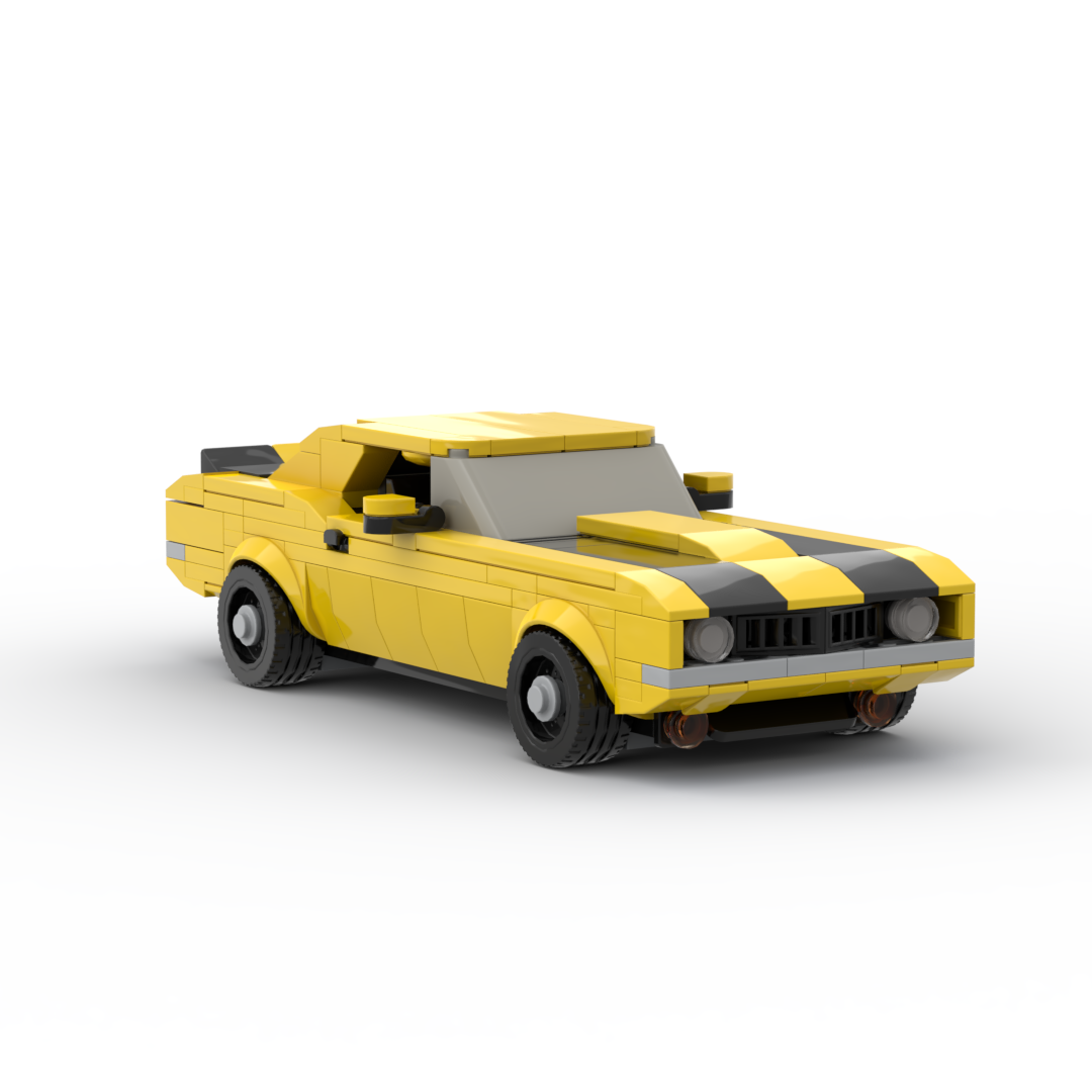 Kids Toys Exhibition - Moc 360pcs Mobil Balap Sport Camaro