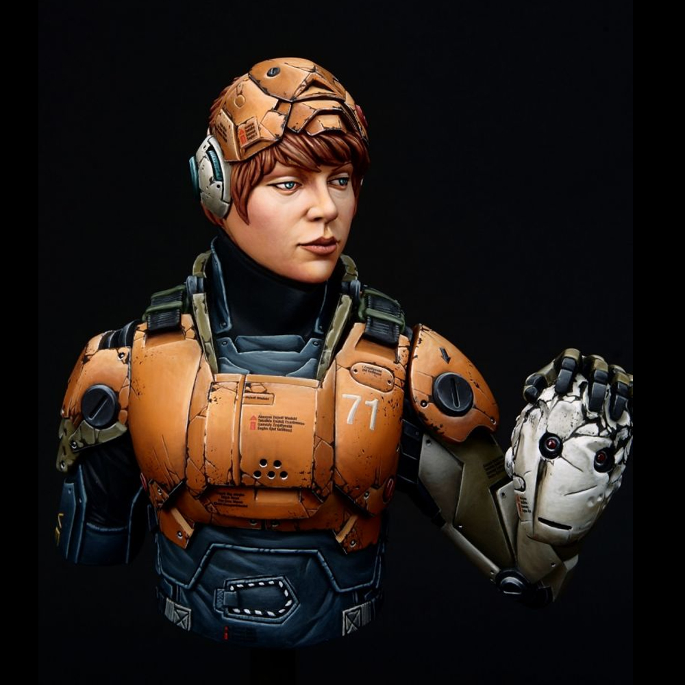 Kids Toys Under $10 - 1/10 Marta, Sersan, Figur Model Resin