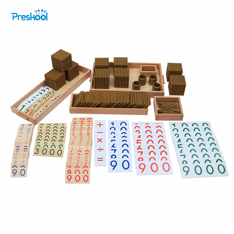 Kids Toys China - Montessori Anak-anak Mainan Bayi Kayu Emas