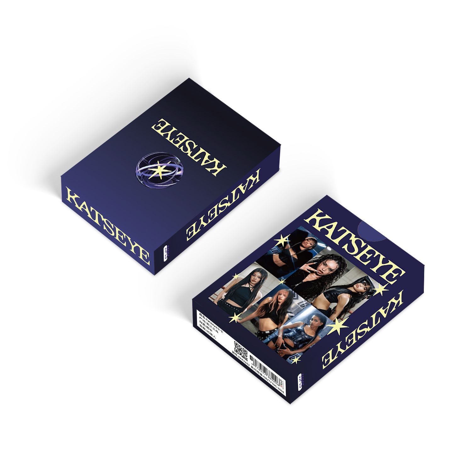 Card Game Kids - Kartu Mini Laser KATSEYE Merchandise Grup