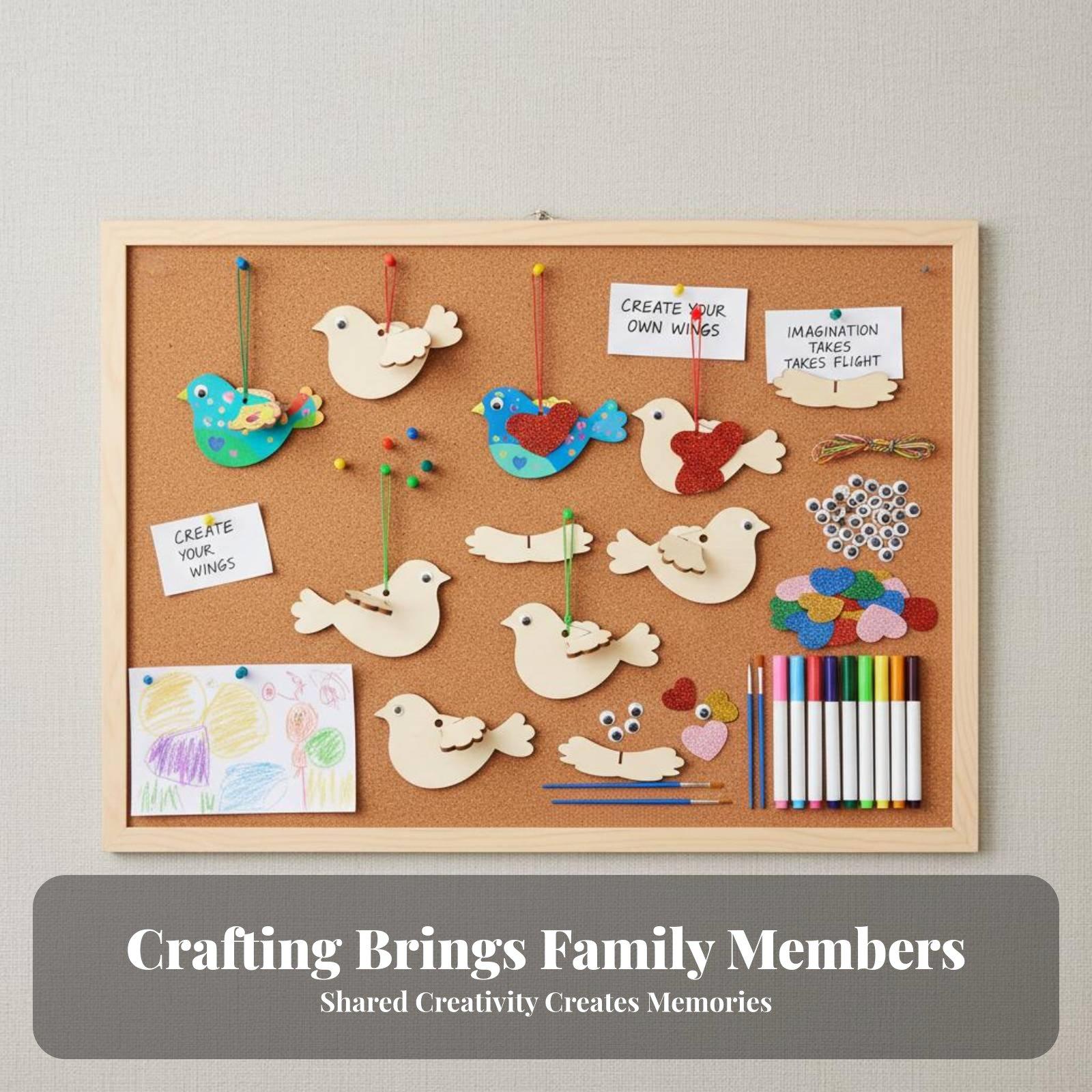 Kit Kerajinan Ornamen Burung K - Wooden Puzzle Kids ulasan dan harga