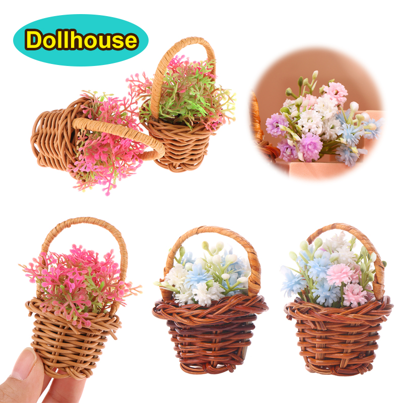 1Set 1:12 Rumah Boneka Miniatu - Kids Storage Toys ulasan dan harga