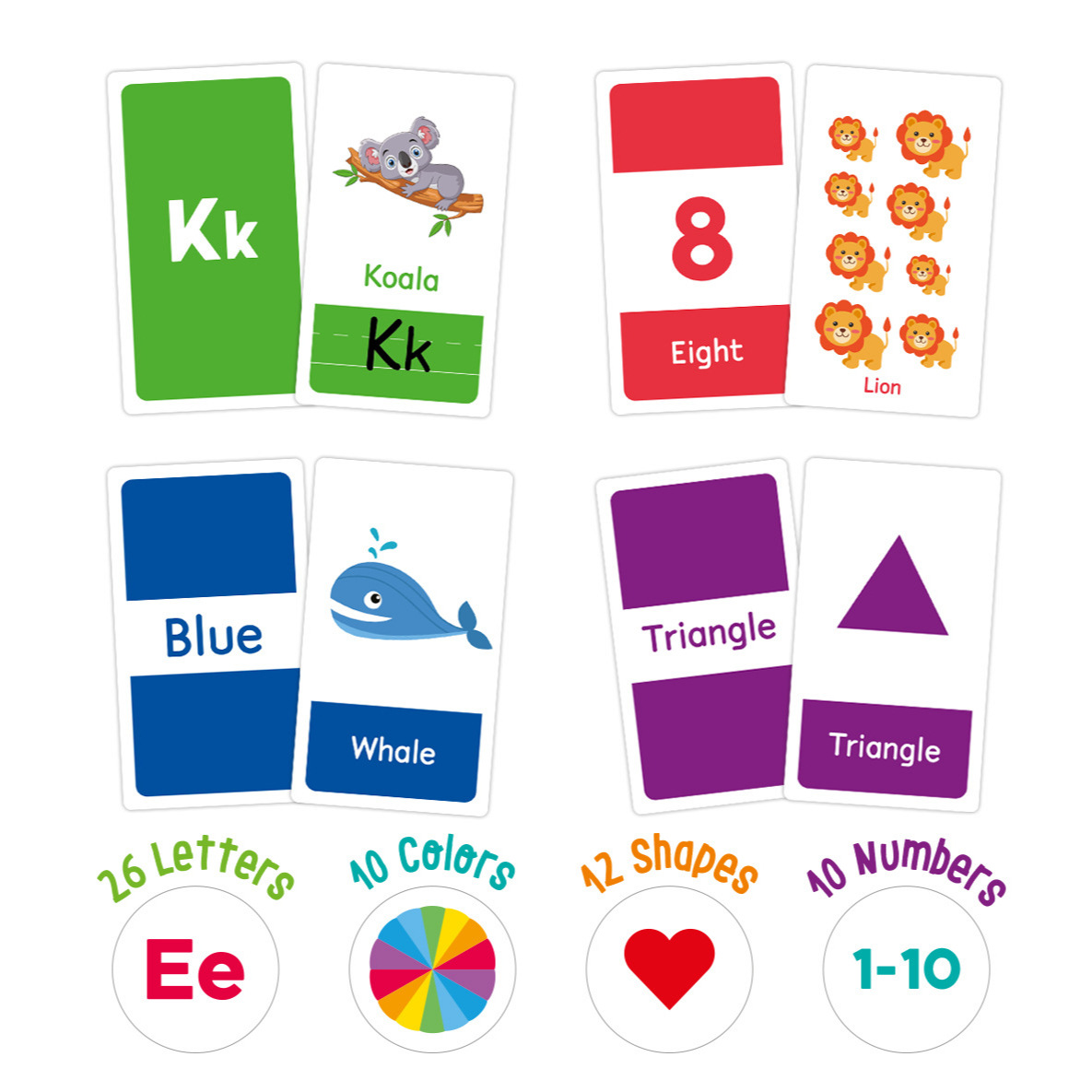 58 Buah Kartu Flash Alfabet AB - Card Game Kids ulasan dan harga