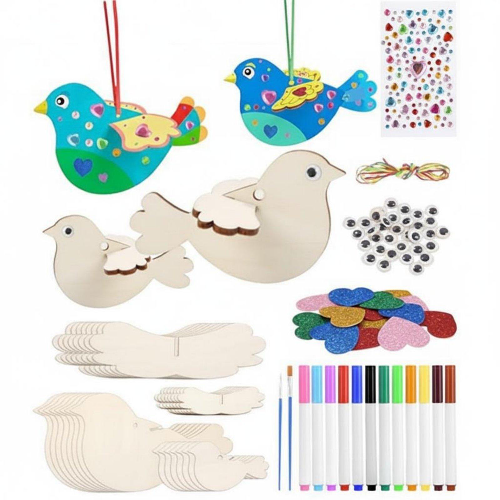 Kit Kerajinan DIY Ornamen Buru - Wooden Puzzle Kids ulasan dan harga