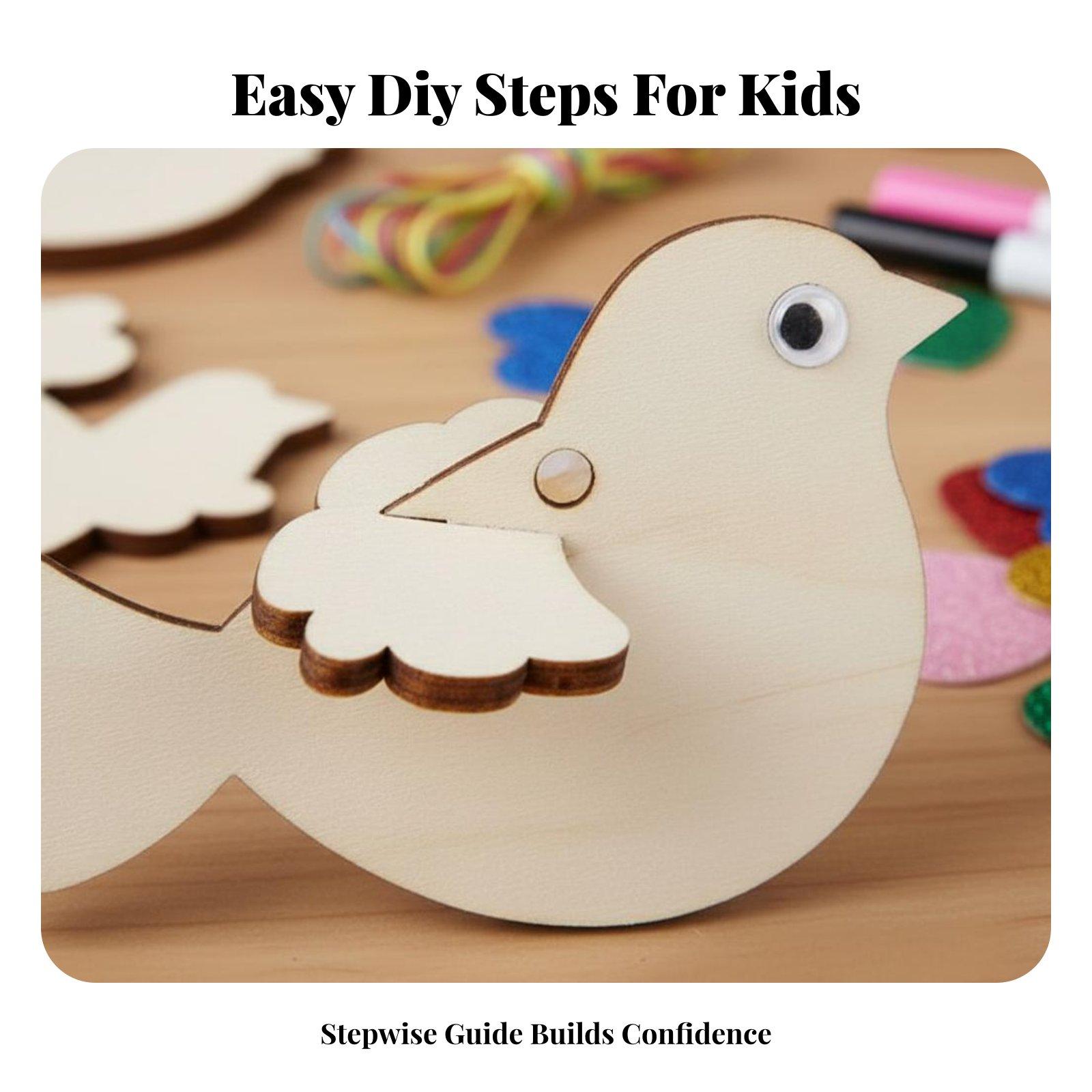 Kit Kerajinan DIY Ornamen Buru - Wooden Puzzle Kids ulasan dan harga