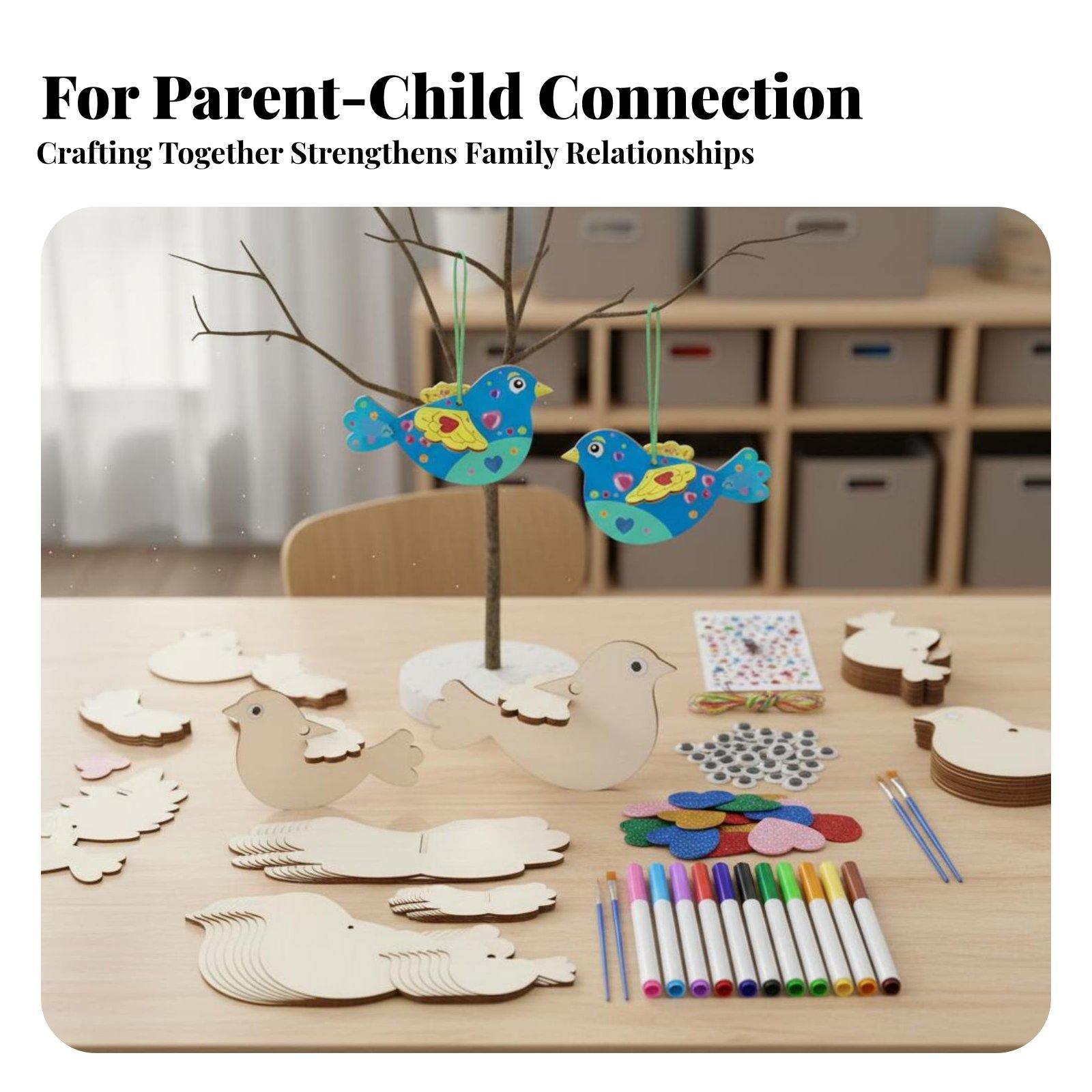 Kit Kerajinan DIY Ornamen Buru - Wooden Puzzle Kids ulasan dan harga