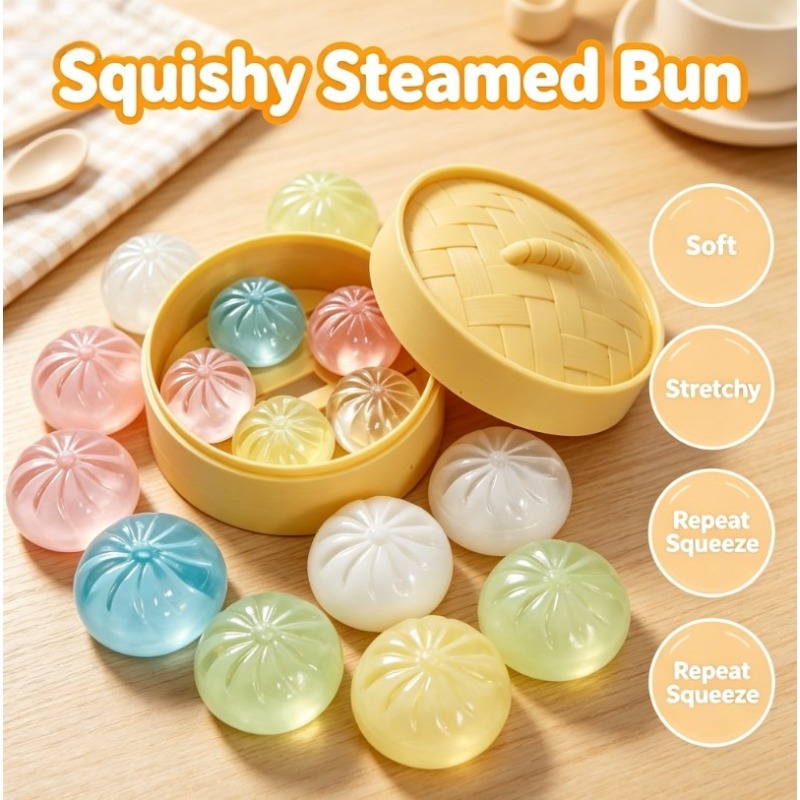 Mini Crystal Bun Squeezing Le  - Kids Toys Variety ulasan dan harga