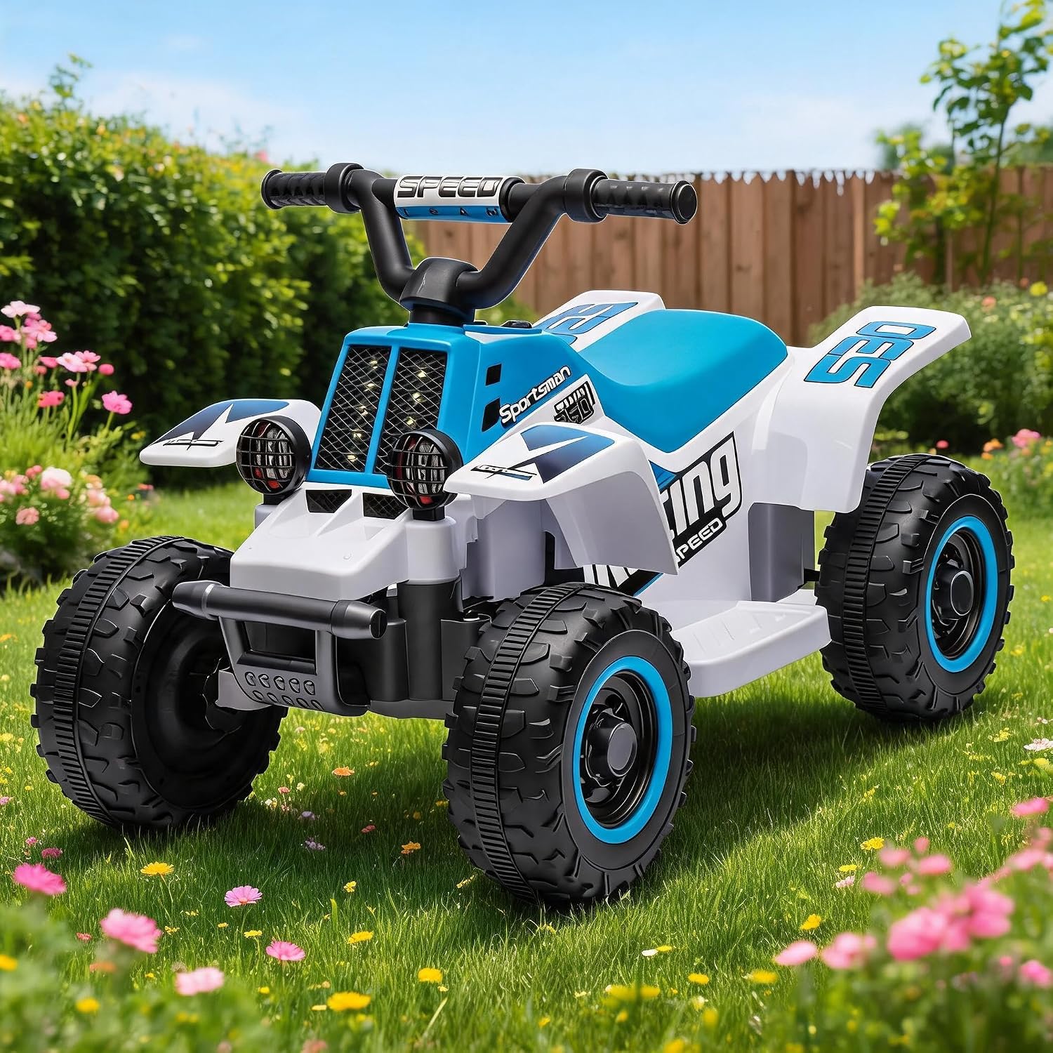 ATV Quad Listrik Anak 6V, Mobi - Kids Toys Quad ulasan dan harga