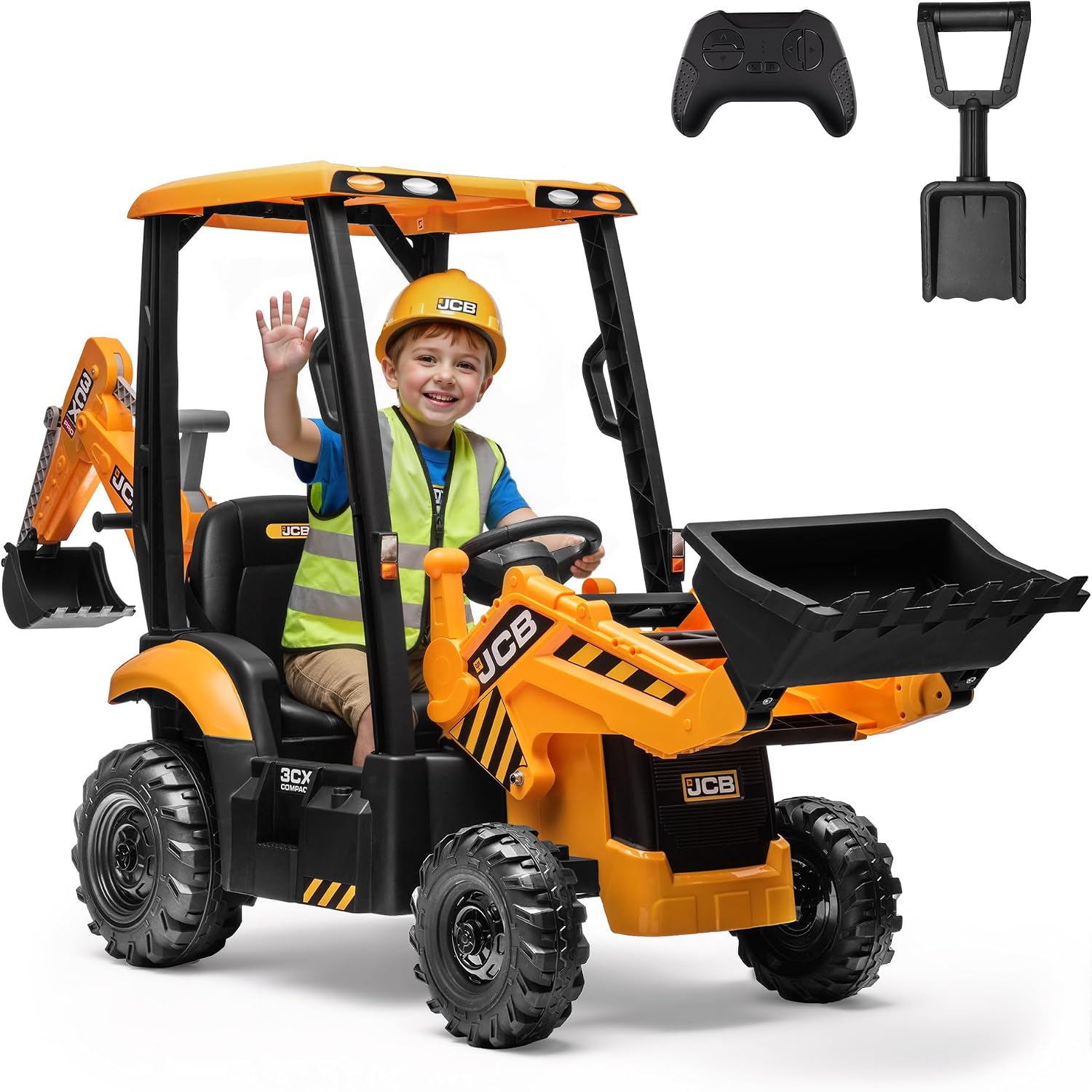 Excavator JCB 12V Berlisensi R - Kids Toys Jcb ulasan dan harga