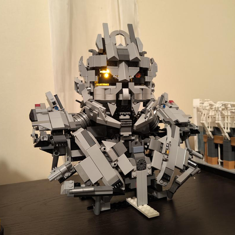 BARU 887Pcs MOC Megatron Movie - Kids Toys Exhibition ulasan dan harga