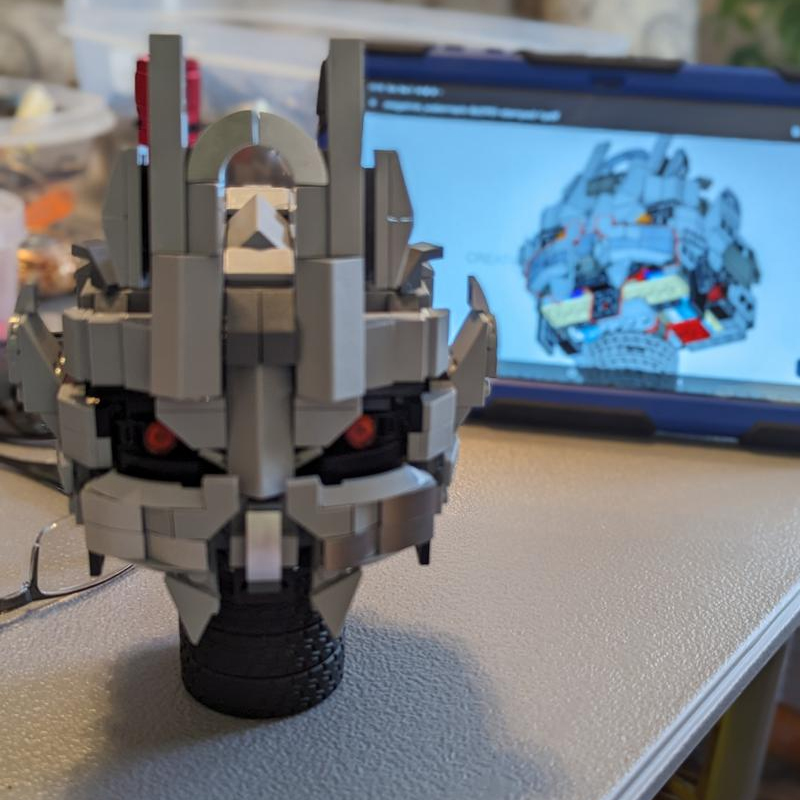 BARU 887Pcs MOC Megatron Movie - Kids Toys Exhibition ulasan dan harga