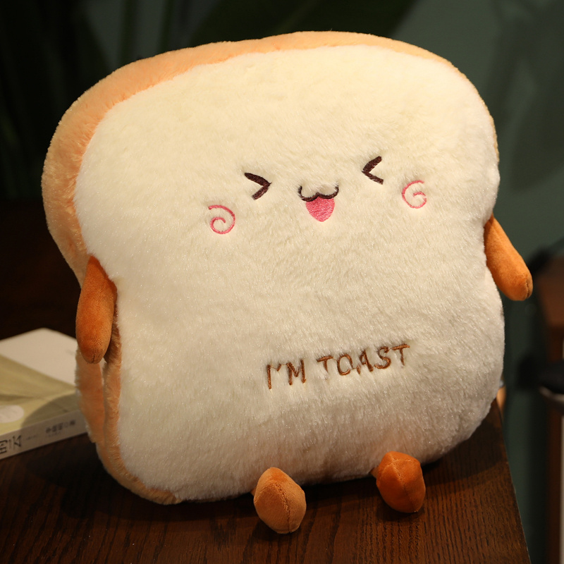 Bantal Roti Plush 35cm Grosir, - Kids Toys In Wholesale ulasan dan harga
