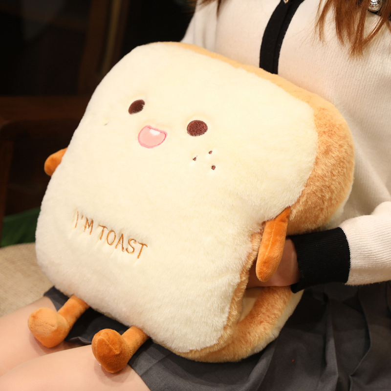 Bantal Roti Plush 35cm Grosir, - Kids Toys In Wholesale ulasan dan harga
