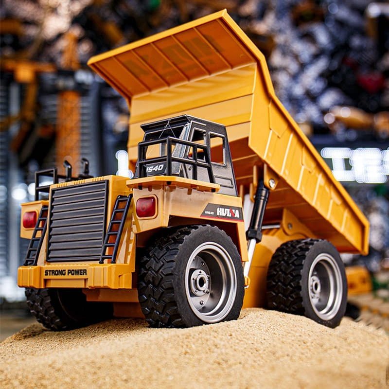 Huina 1534 Truk Dump RC Skala  - Kids Toys Under $10 ulasan dan harga
