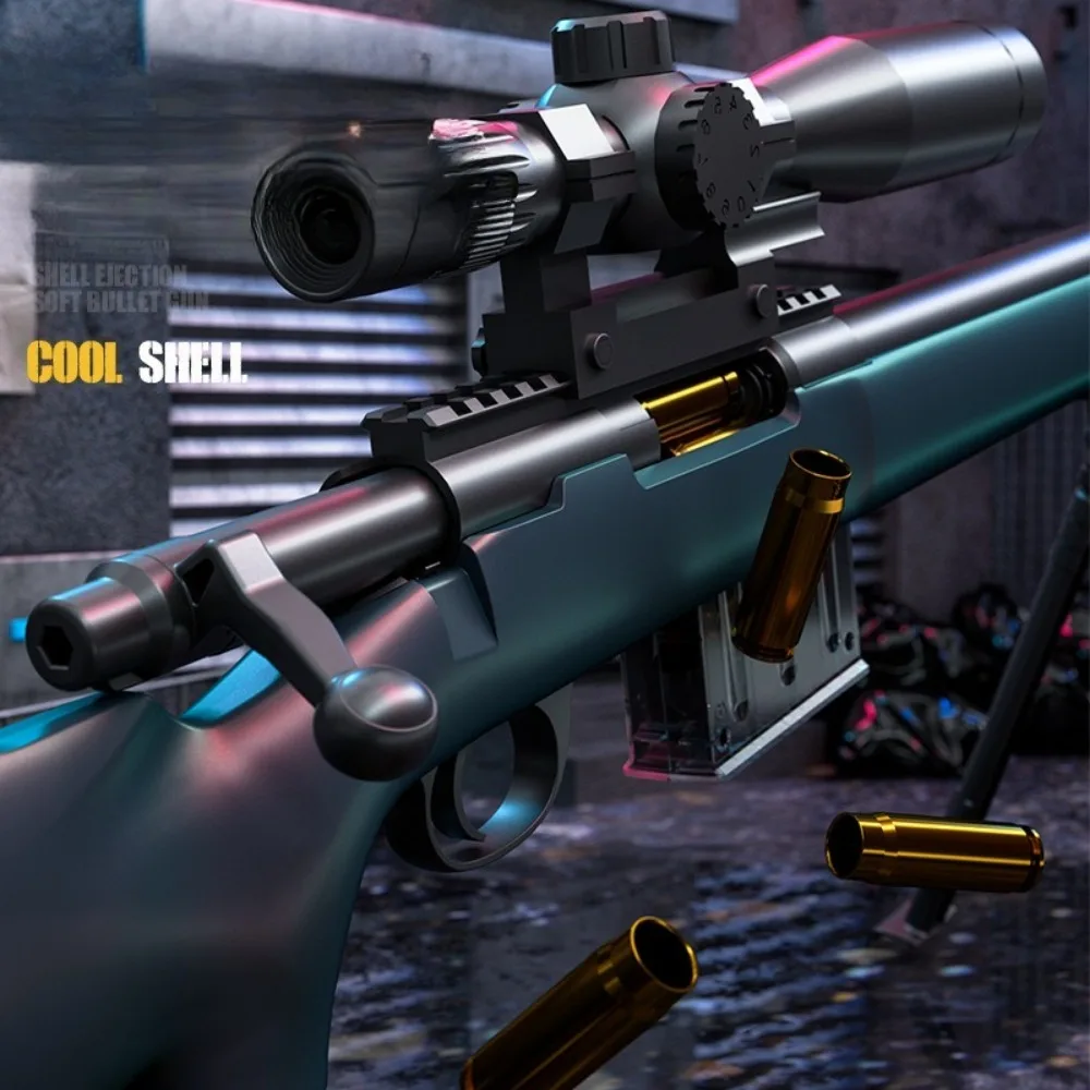 Senapan Runduk Simulasi Klasik - Foam Dart Gun ulasan dan harga
