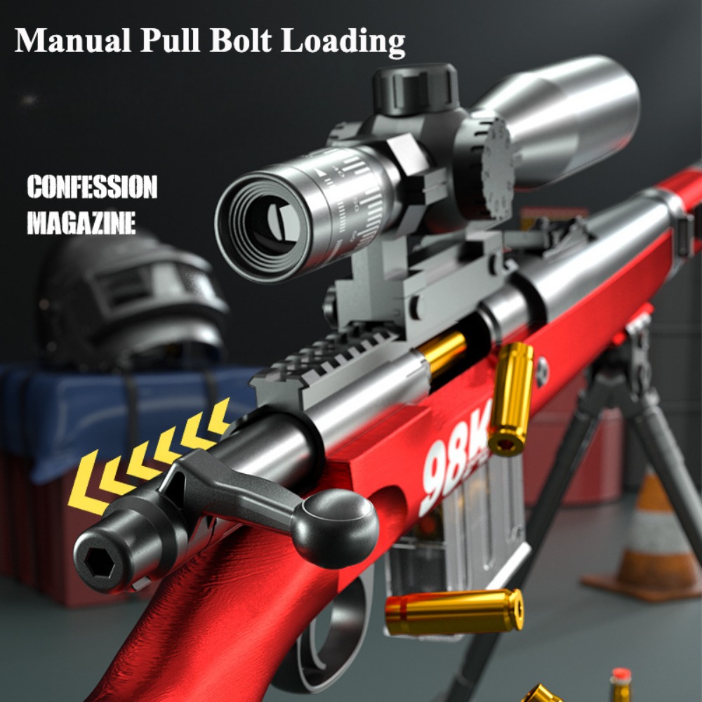 Senapan Runduk Simulasi Klasik - Foam Dart Gun ulasan dan harga