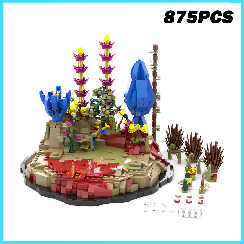 875PCS MOC Baru Pemandangan Pa - Kids Toys Exhibition ulasan dan harga