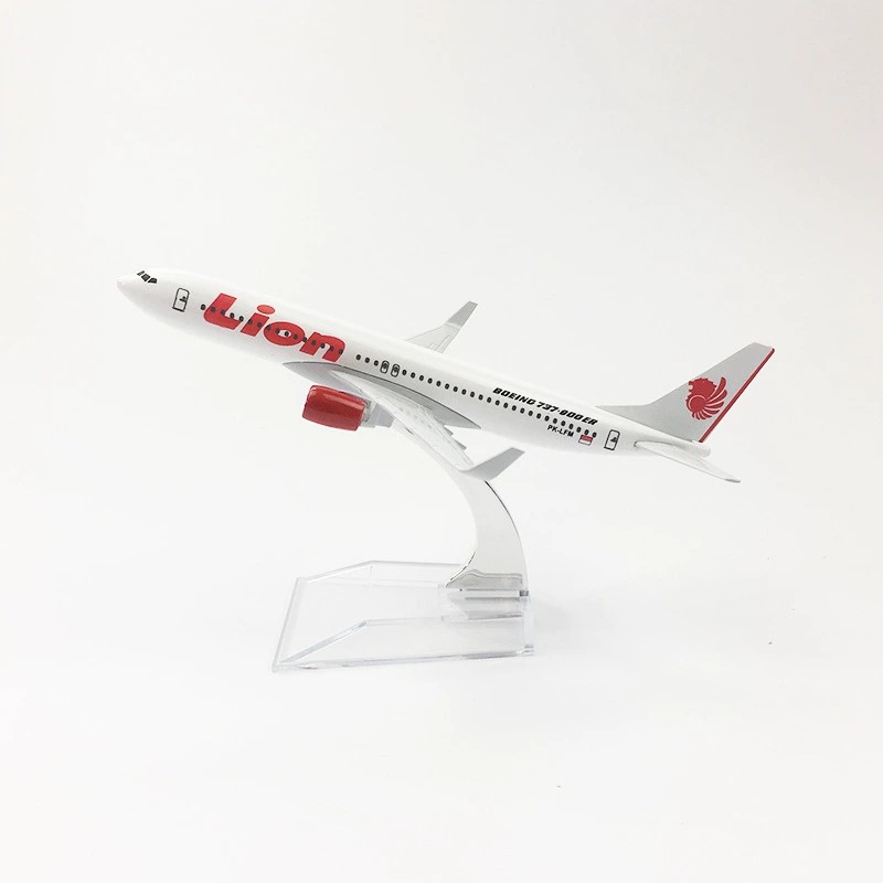 Model Pesawat Lion Air B737 16 - Kids Toys Supplier ulasan dan harga