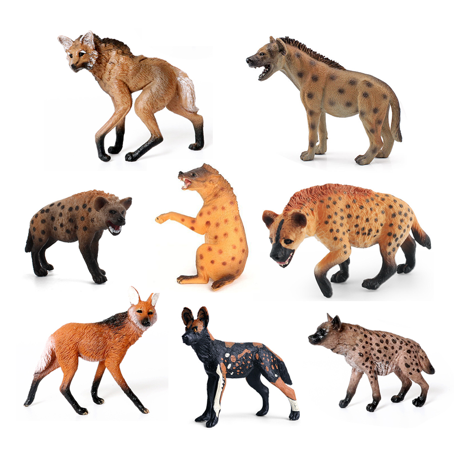 Hyena satwa liar plastik reali - Kids Toys China ulasan dan harga