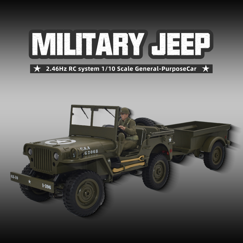 JJRC C8815 Mobil RC 1941 JEEP  - Kids Toys Under $10 ulasan dan harga