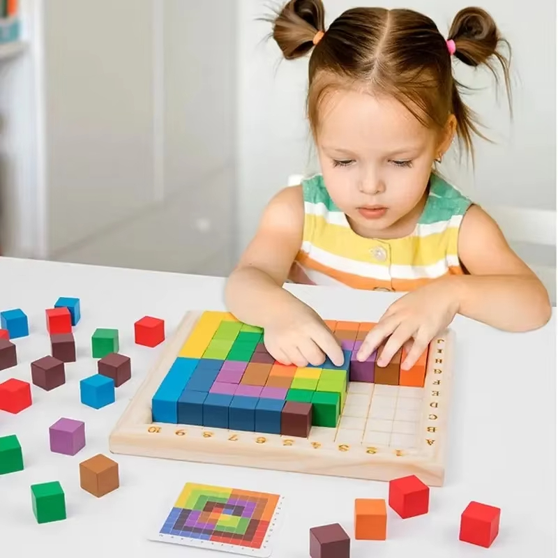 Mainan Puzzle Kayu Montessori  - Kids Toys Under $10 ulasan dan harga