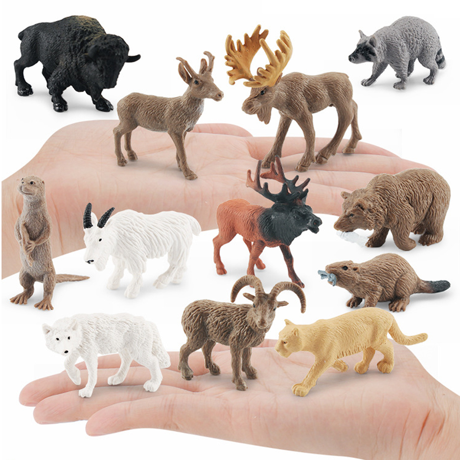 Figur Hewan Amerika Utara Real - Kids Toys China ulasan dan harga