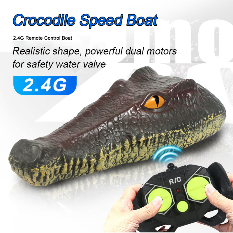 Perahu RC Buaya & Python Reali - Kids Toys Under $10 ulasan dan harga