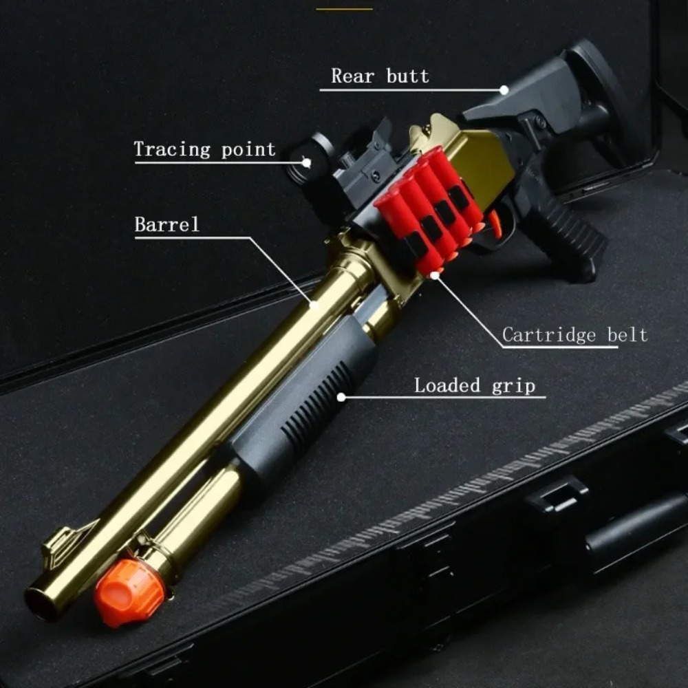 XM1014 S686 Mainan Senapan Sem - Foam Dart Gun ulasan dan harga