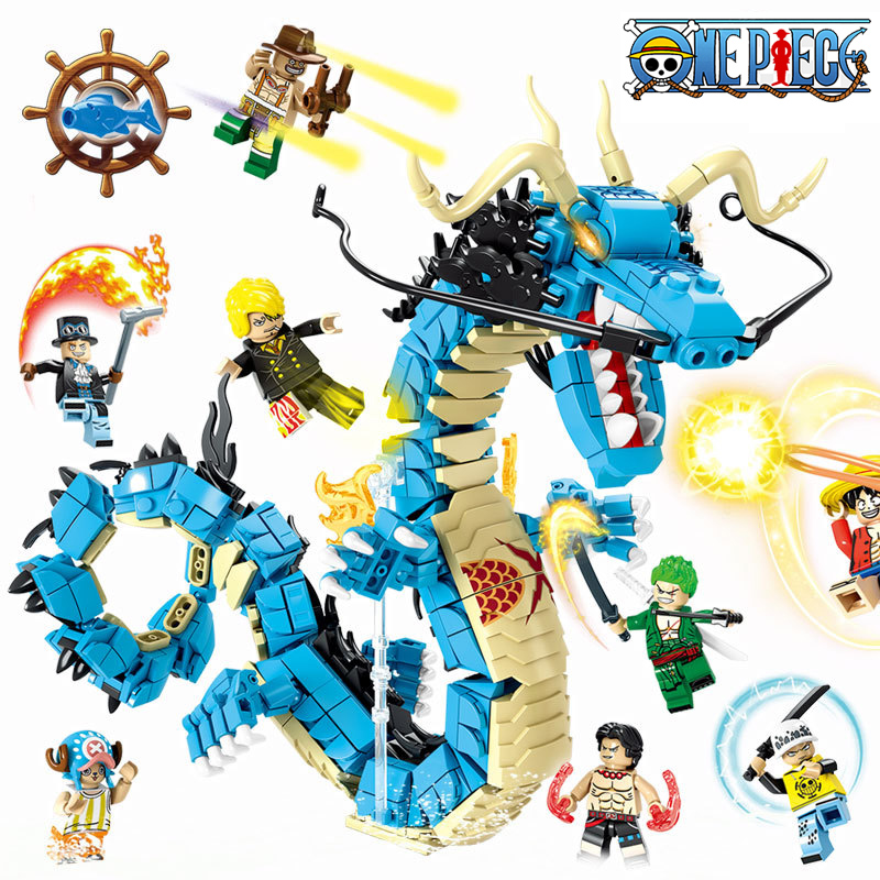 One Piece Blok Bangunan Kotak  - Kids Toys Box ulasan dan harga
