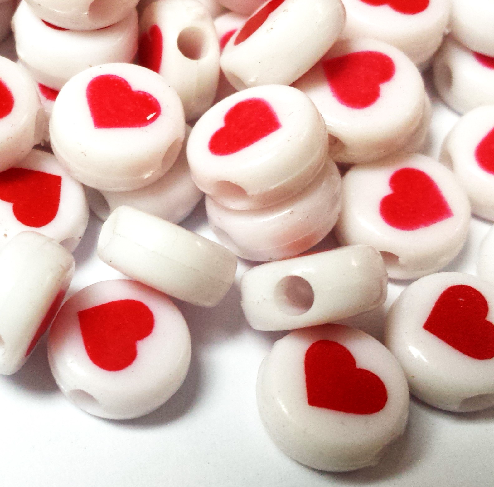 200 Buah, 10Mm, Manik Hati Bul - Kids Toys In Wholesale ulasan dan harga